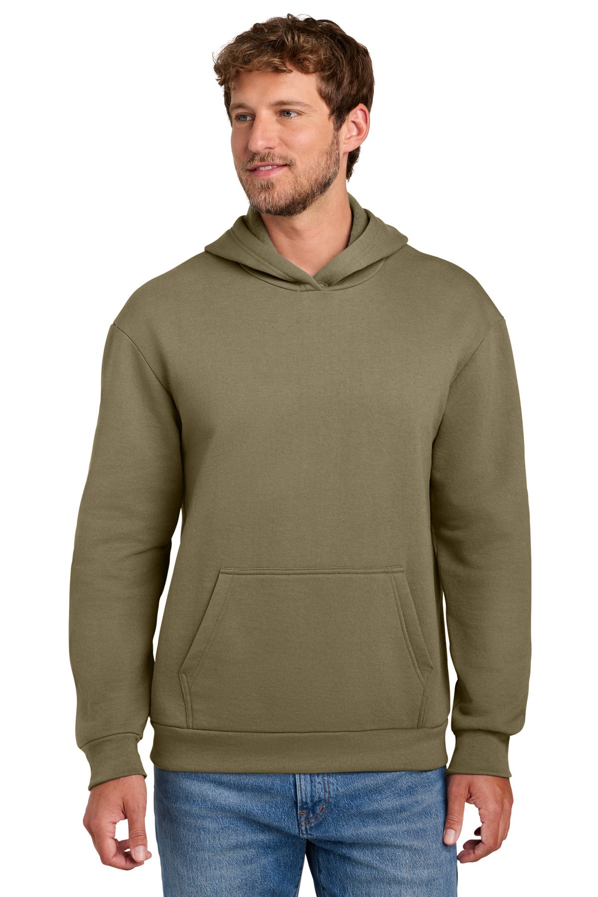 Port & Co Easy Fleece Pullover Hooded Sweatshirt PC68H
