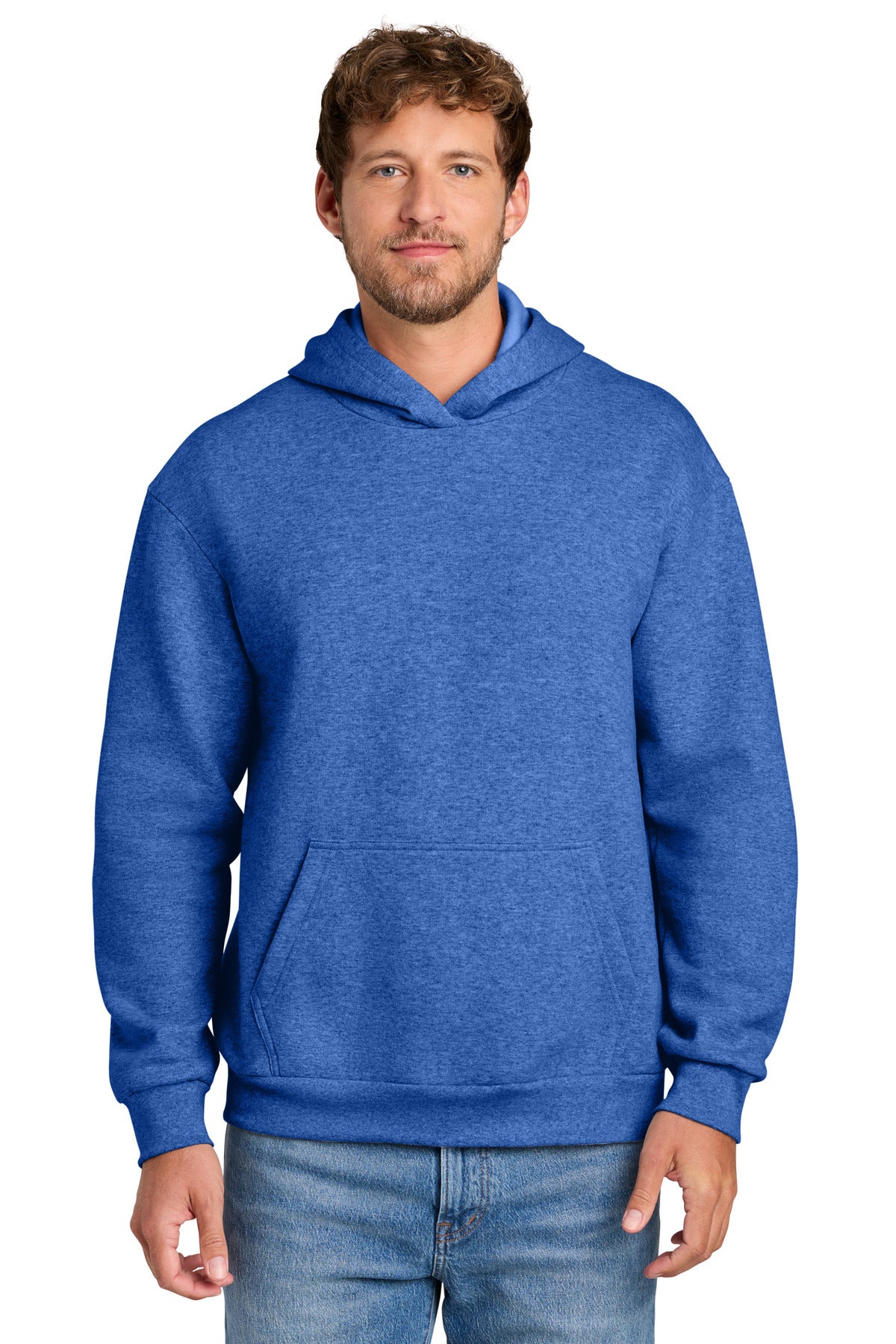 Port & Co Easy Fleece Pullover Hooded Sweatshirt PC68H