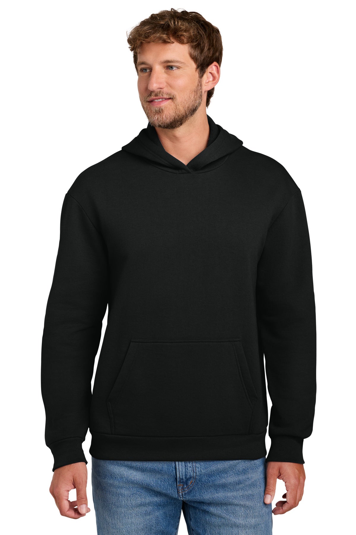 Port & Co Easy Fleece Pullover Hooded Sweatshirt PC68H