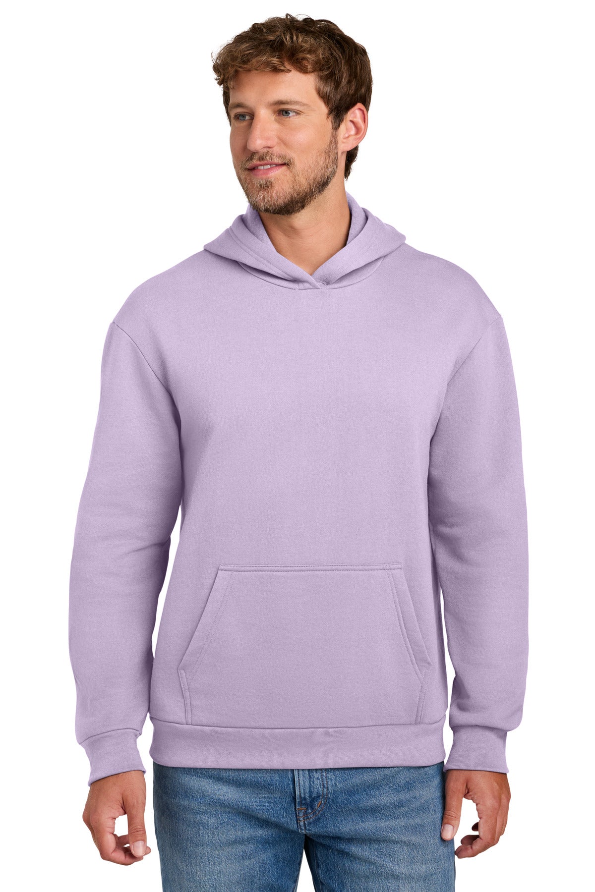 Port & Co Easy Fleece Pullover Hooded Sweatshirt PC68H