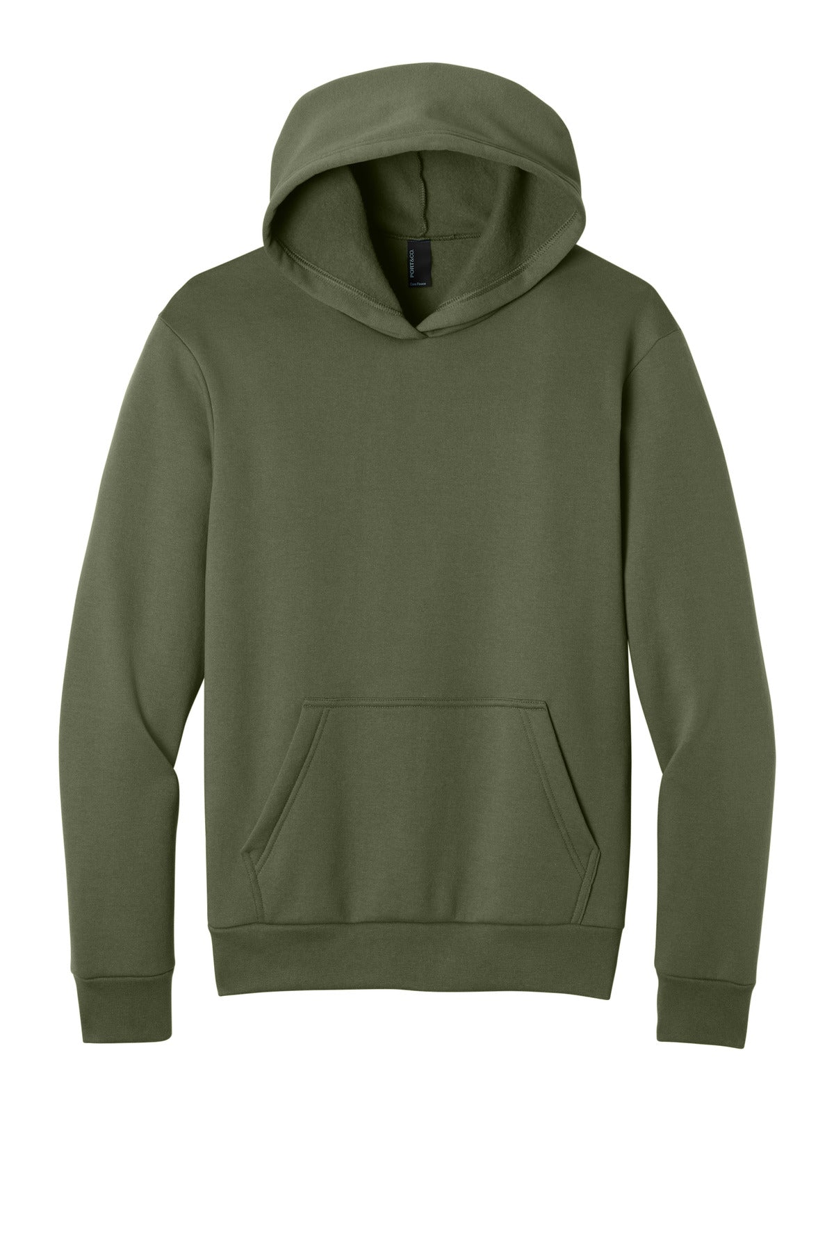 Port & Co Easy Fleece Pullover Hooded Sweatshirt PC68H