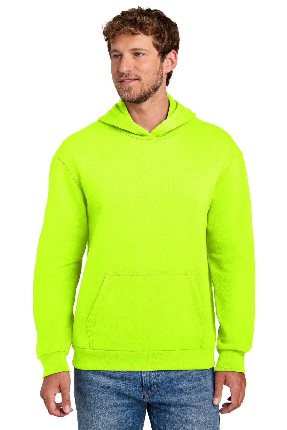 Port & Co Easy Fleece Pullover Hooded Sweatshirt PC68H