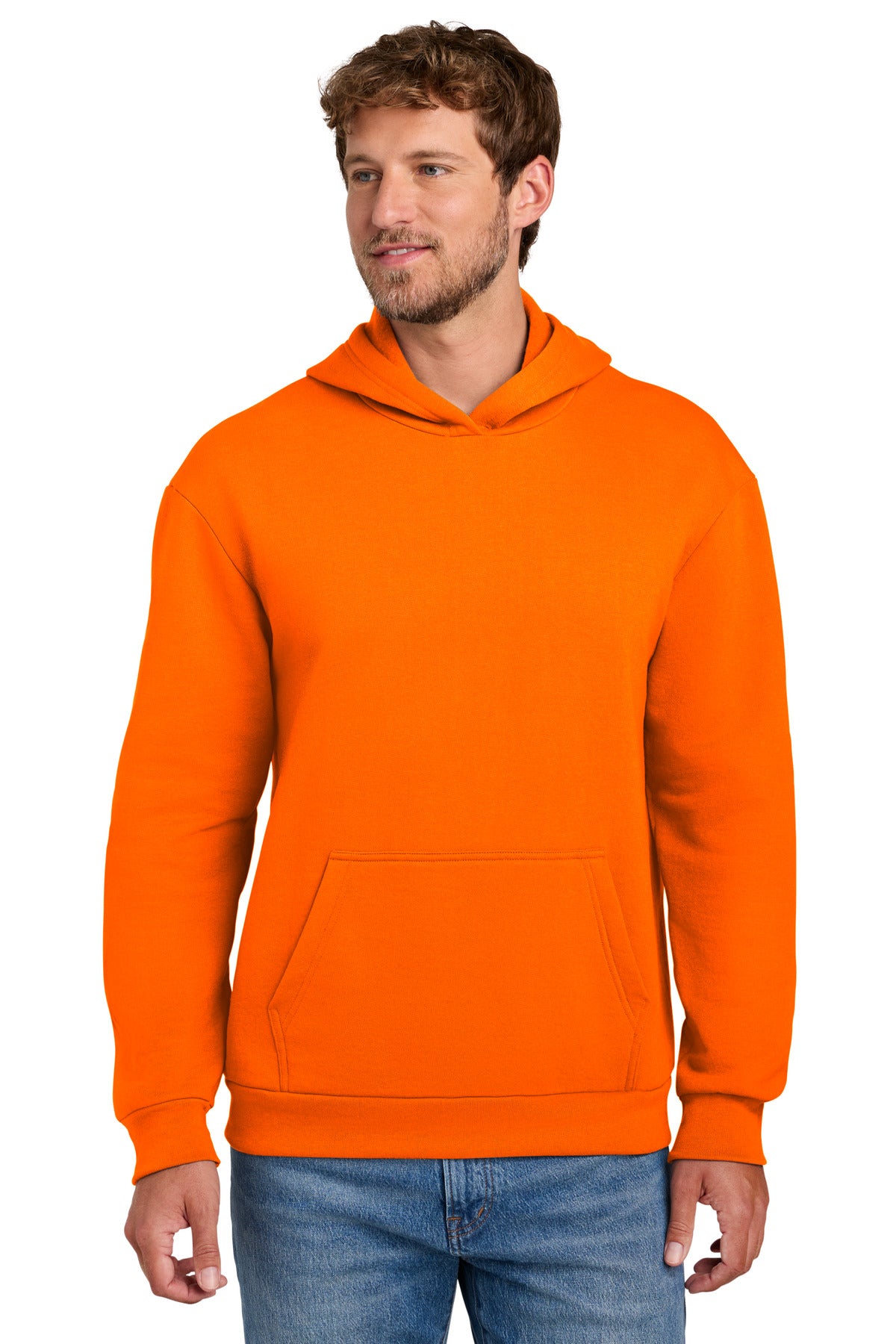 Port & Co Easy Fleece Pullover Hooded Sweatshirt PC68H