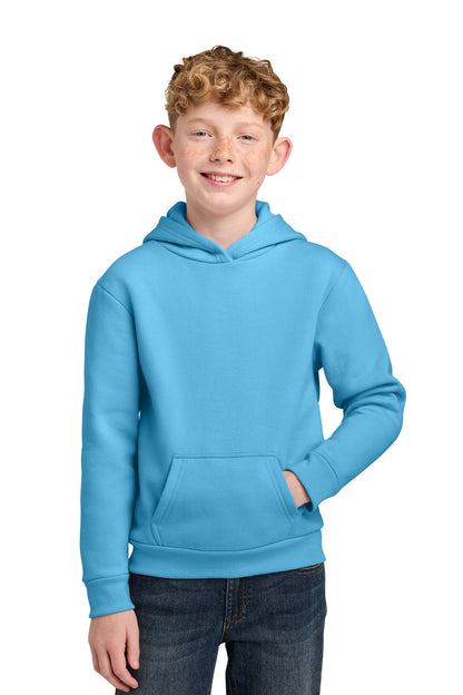 Port & Co Youth Easy Fleece Pullover Hooded Sweatshirt PC68YH
