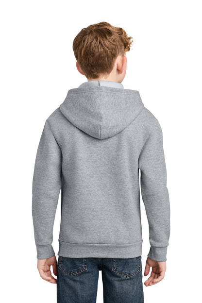 Port & Co Youth Easy Fleece Pullover Hooded Sweatshirt PC68YH