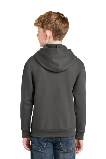 Port & Co Youth Easy Fleece Pullover Hooded Sweatshirt PC68YH