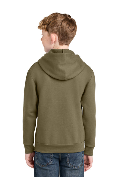 Port & Co Youth Easy Fleece Pullover Hooded Sweatshirt PC68YH