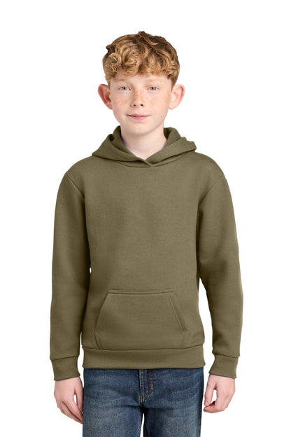 Port & Co Youth Easy Fleece Pullover Hooded Sweatshirt PC68YH