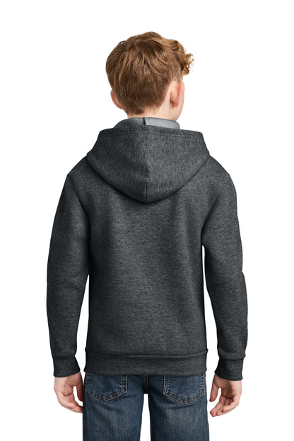 Port & Co Youth Easy Fleece Pullover Hooded Sweatshirt PC68YH