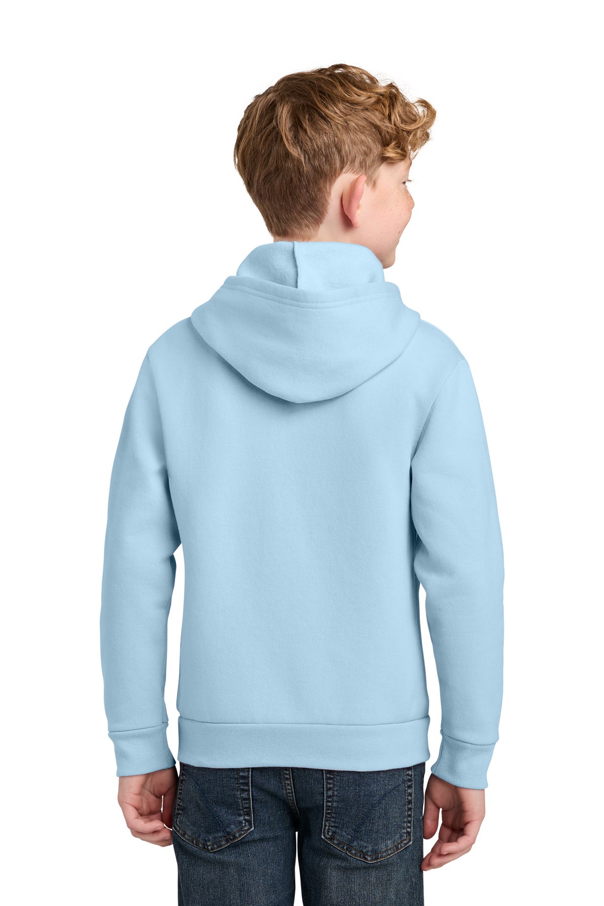 Port & Co Youth Easy Fleece Pullover Hooded Sweatshirt PC68YH