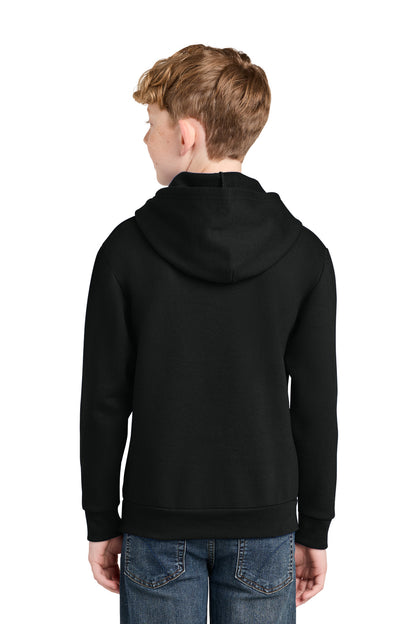Port & Co Youth Easy Fleece Pullover Hooded Sweatshirt PC68YH