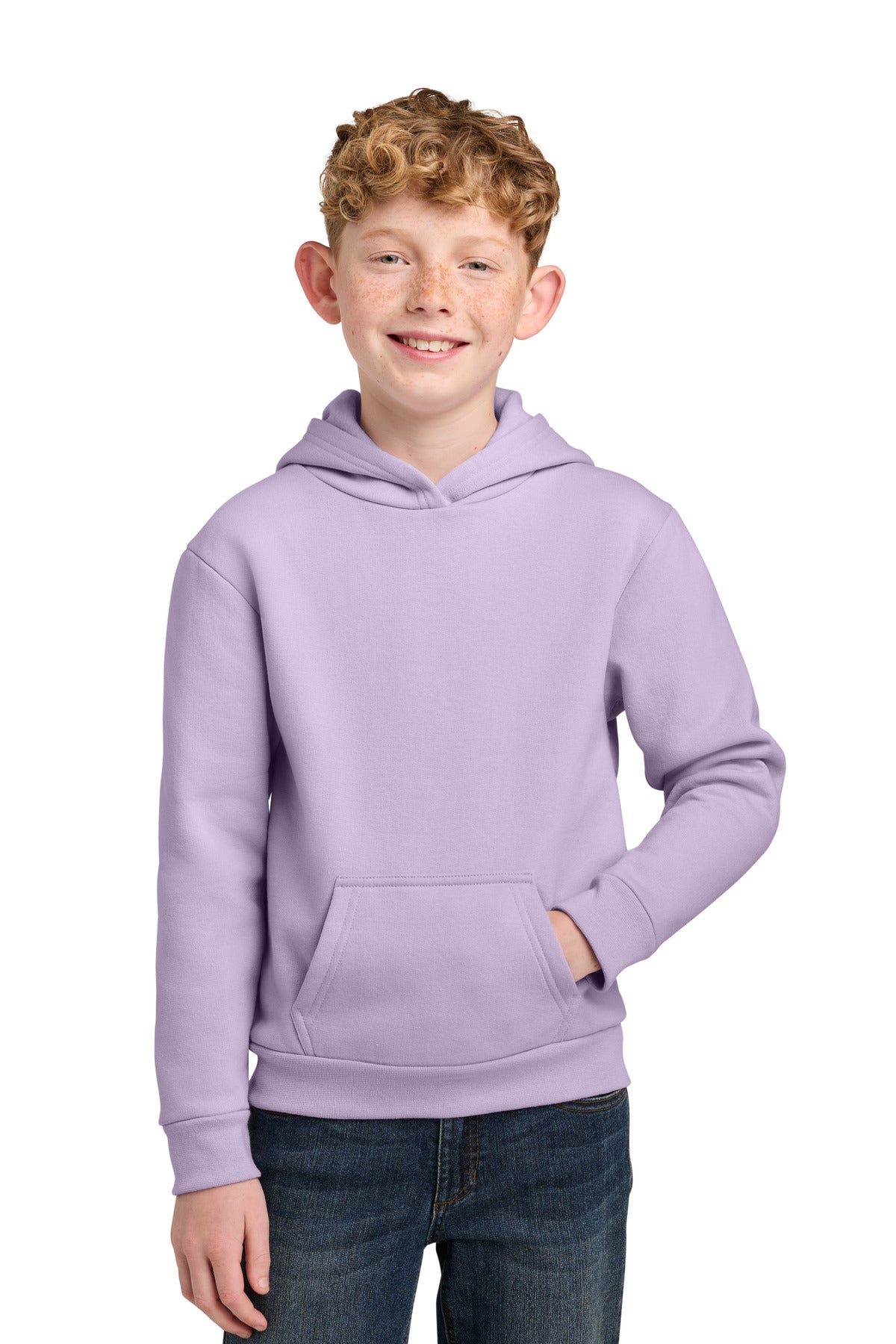 Port & Co Youth Easy Fleece Pullover Hooded Sweatshirt PC68YH