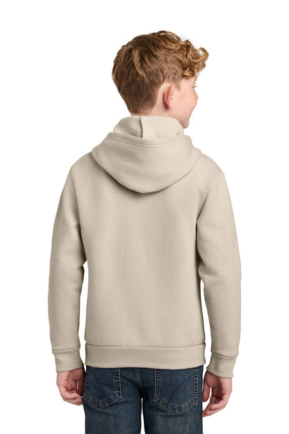 Port & Co Youth Easy Fleece Pullover Hooded Sweatshirt PC68YH