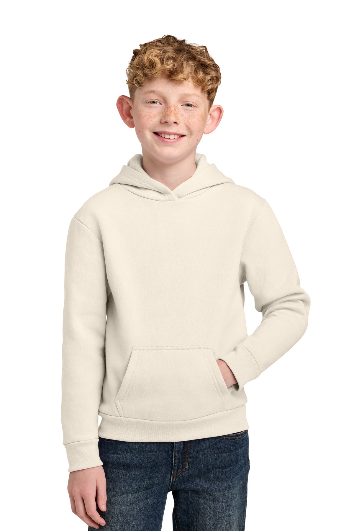 Port & Co Youth Easy Fleece Pullover Hooded Sweatshirt PC68YH
