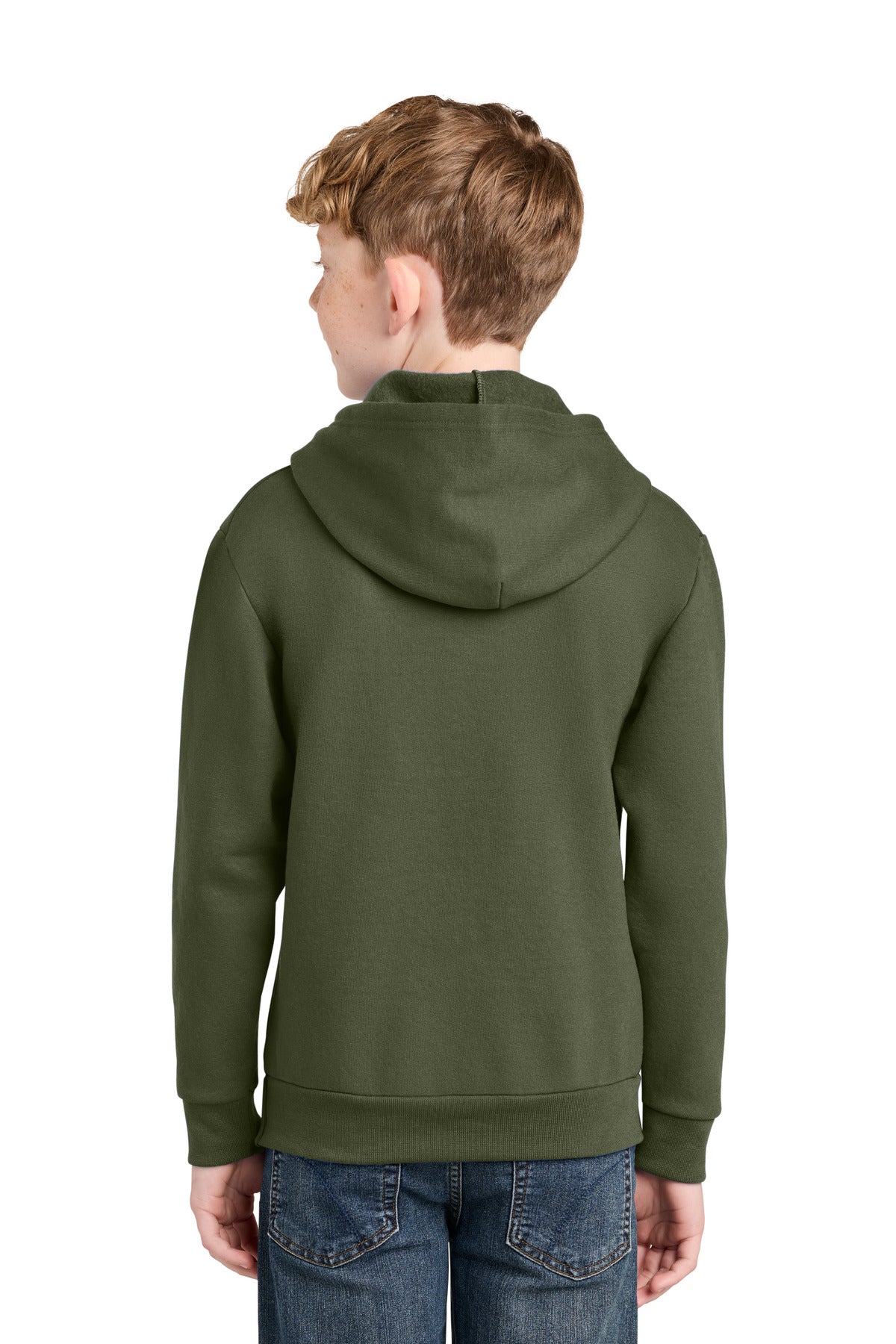 Port & Co Youth Easy Fleece Pullover Hooded Sweatshirt PC68YH