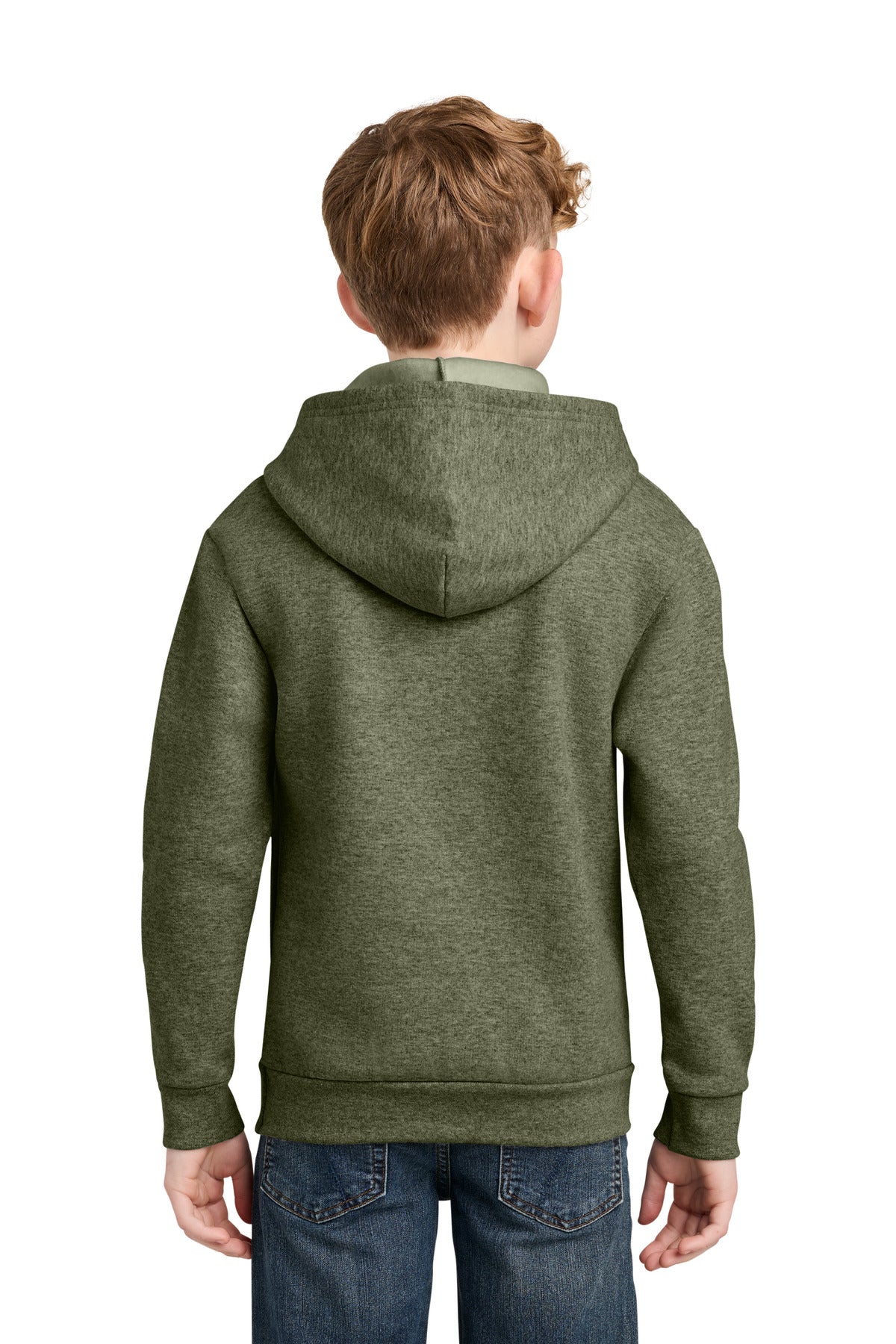 Port & Co Youth Easy Fleece Pullover Hooded Sweatshirt PC68YH