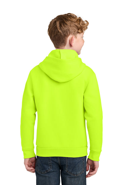 Port & Co Youth Easy Fleece Pullover Hooded Sweatshirt PC68YH
