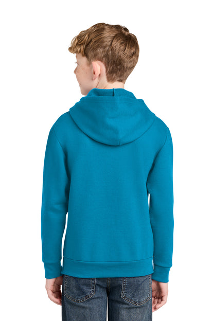 Port & Co Youth Easy Fleece Pullover Hooded Sweatshirt PC68YH