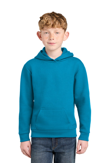 Port & Co Youth Easy Fleece Pullover Hooded Sweatshirt PC68YH