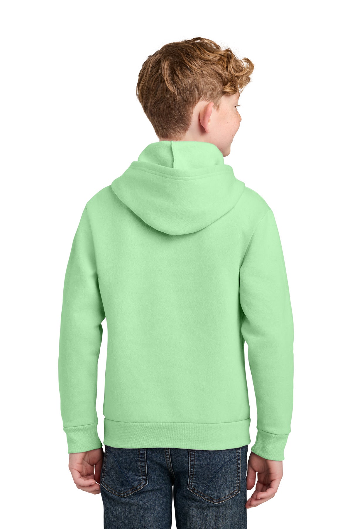 Port & Co Youth Easy Fleece Pullover Hooded Sweatshirt PC68YH