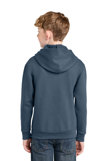 Port & Co Youth Easy Fleece Pullover Hooded Sweatshirt PC68YH
