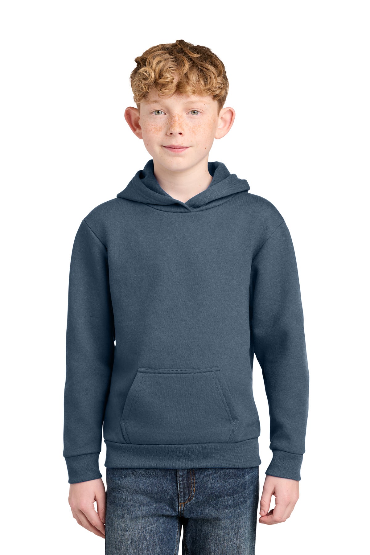 Port & Co Youth Easy Fleece Pullover Hooded Sweatshirt PC68YH