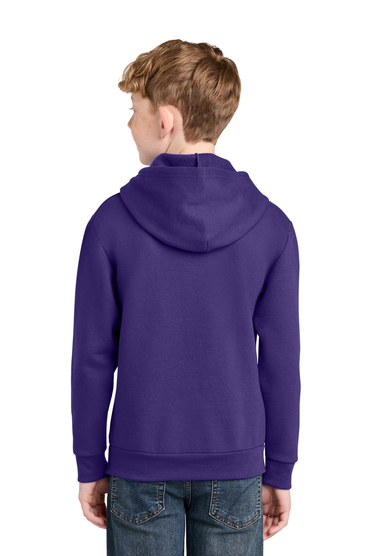 Port & Co Youth Easy Fleece Pullover Hooded Sweatshirt PC68YH