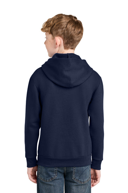 Port & Co Youth Easy Fleece Pullover Hooded Sweatshirt PC68YH
