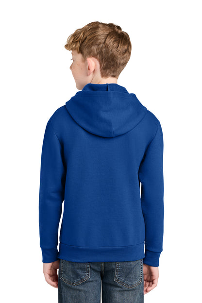 Port & Co Youth Easy Fleece Pullover Hooded Sweatshirt PC68YH