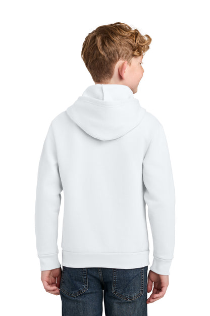Port & Co Youth Easy Fleece Pullover Hooded Sweatshirt PC68YH