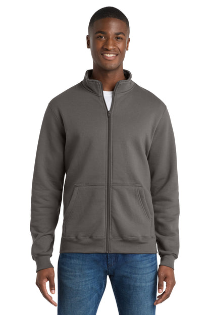Port & Co Core Fleece Cadet Full-Zip Sweatshirt PC78FZ