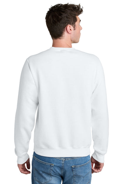 Port & Co Core Fleece Crewneck Pocket Sweatshirt PC78PKT