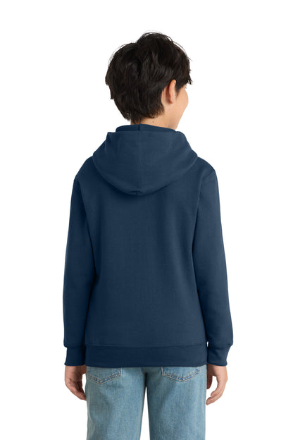 Port & Co Youth Core Fleece Pullover Hooded Sweatshirt PC78YH