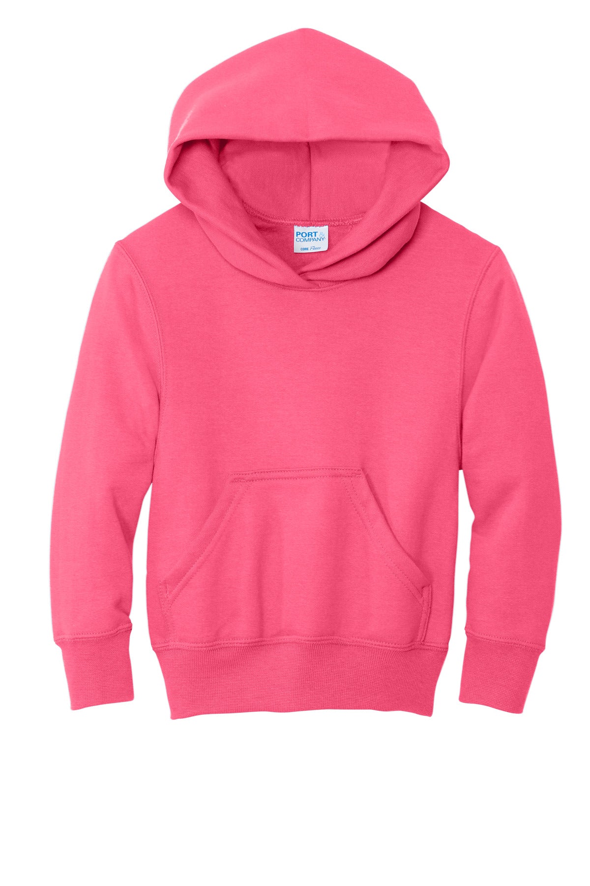 Port & Co Youth Core Fleece Pullover Hooded Sweatshirt PC78YH