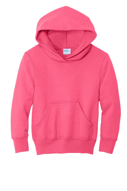 Port & Co Youth Core Fleece Pullover Hooded Sweatshirt PC78YH