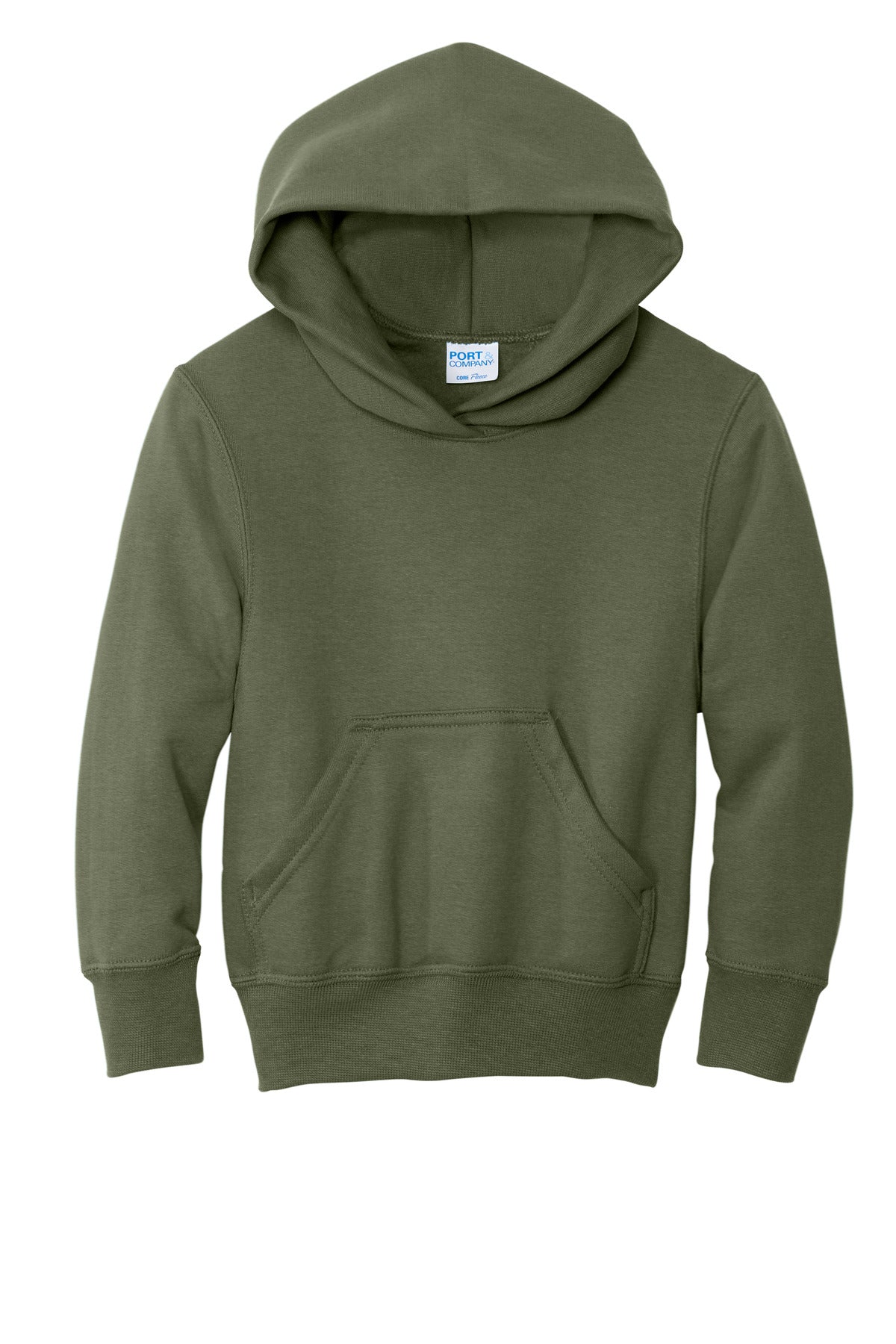 Port & Co Youth Core Fleece Pullover Hooded Sweatshirt PC78YH