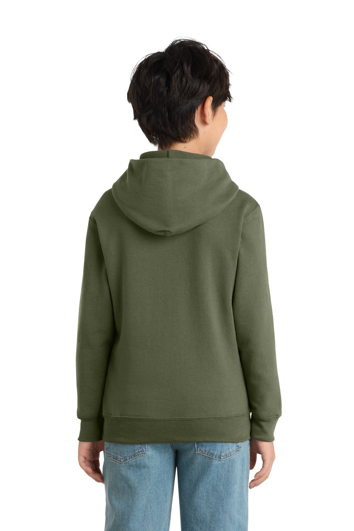 Port & Co Youth Core Fleece Pullover Hooded Sweatshirt PC78YH