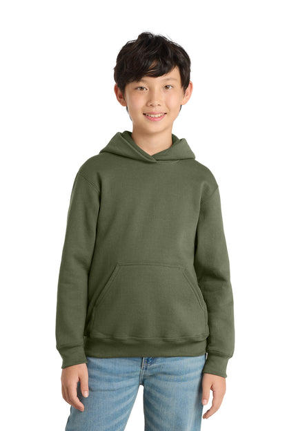 Port & Co Youth Core Fleece Pullover Hooded Sweatshirt PC78YH