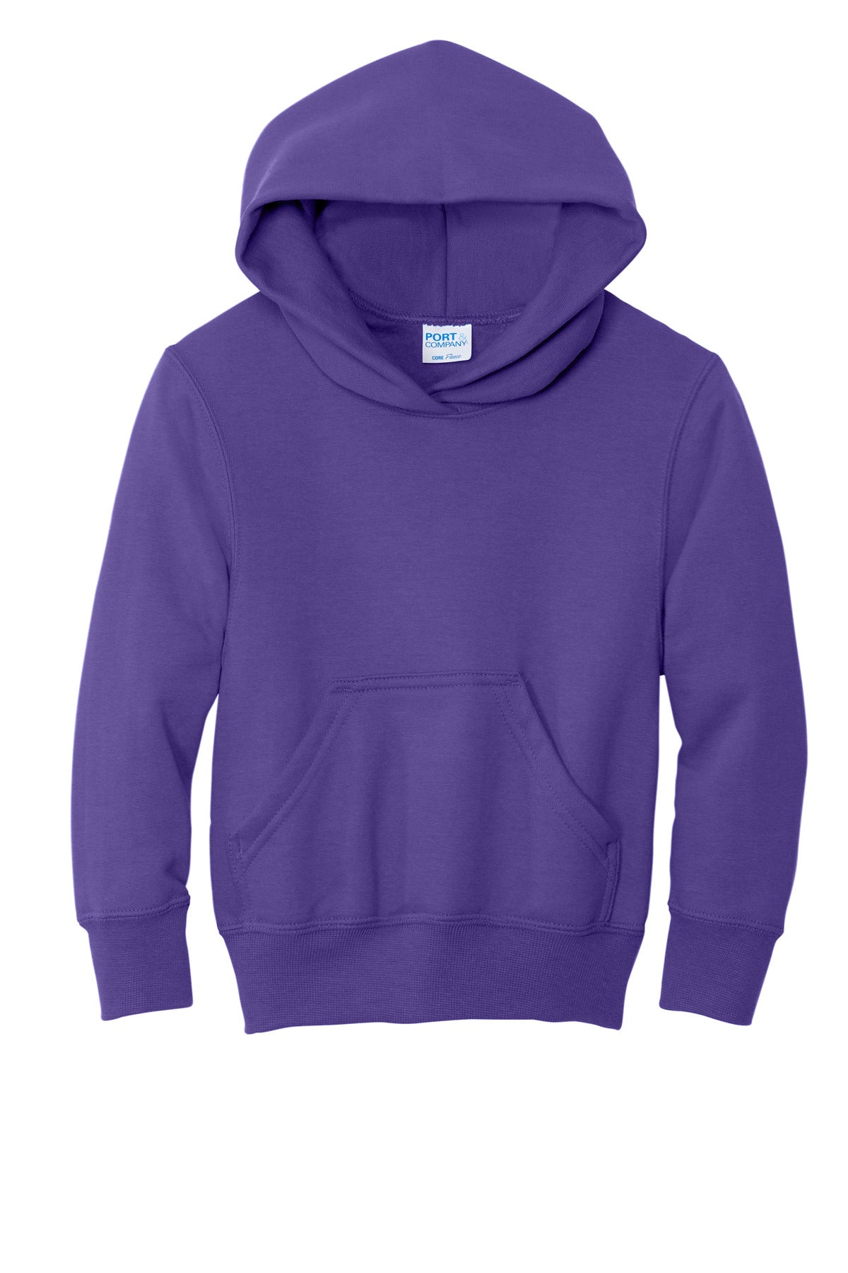 Port & Co Youth Core Fleece Pullover Hooded Sweatshirt PC78YH