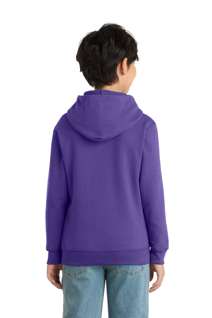 Port & Co Youth Core Fleece Pullover Hooded Sweatshirt PC78YH
