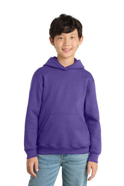 Port & Co Youth Core Fleece Pullover Hooded Sweatshirt PC78YH