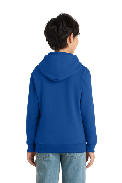 Port & Co Youth Core Fleece Pullover Hooded Sweatshirt PC78YH