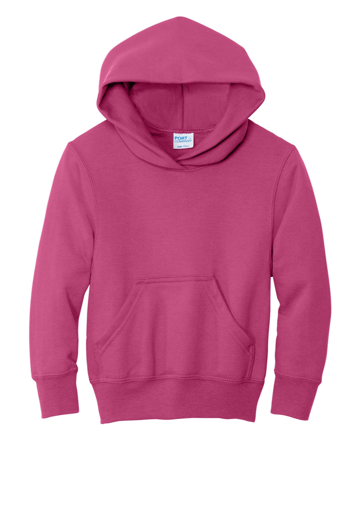 Port & Co Youth Core Fleece Pullover Hooded Sweatshirt PC78YH