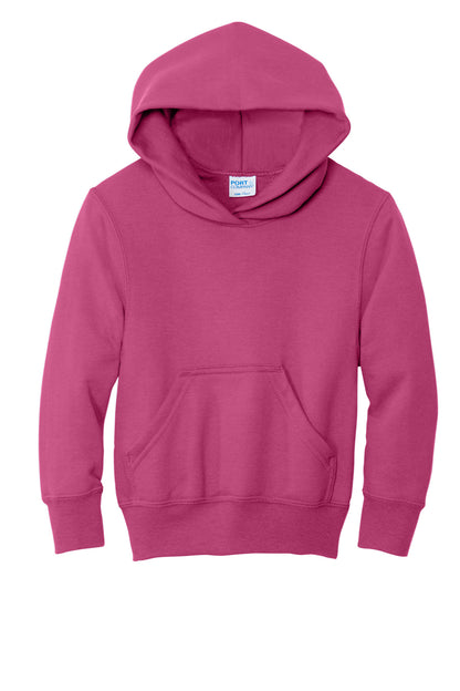 Port & Co Youth Core Fleece Pullover Hooded Sweatshirt PC78YH