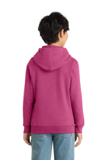 Port & Co Youth Core Fleece Pullover Hooded Sweatshirt PC78YH