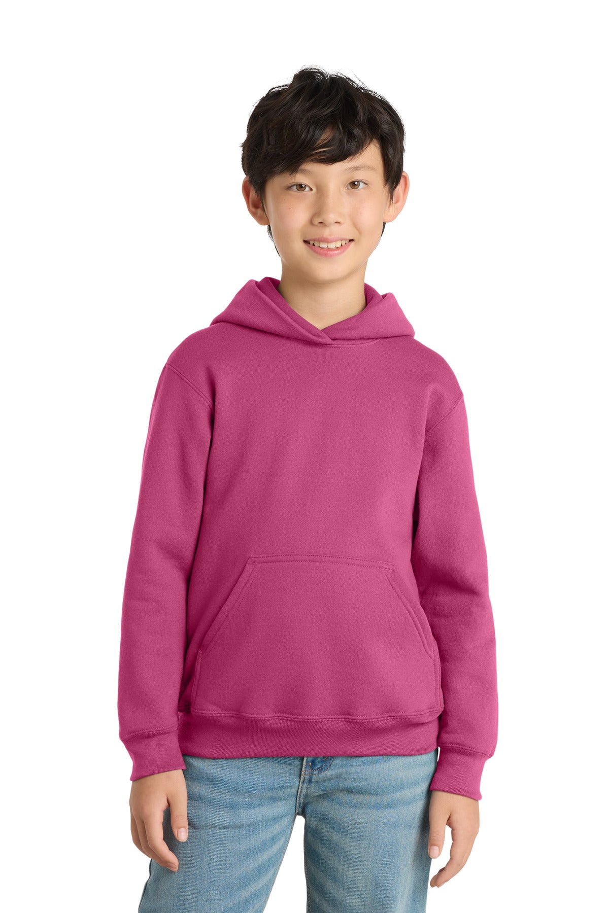 Port & Co Youth Core Fleece Pullover Hooded Sweatshirt PC78YH