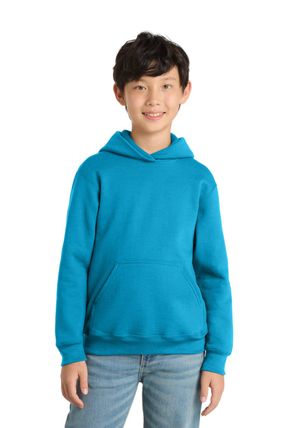 Port & Co Youth Core Fleece Pullover Hooded Sweatshirt PC78YH