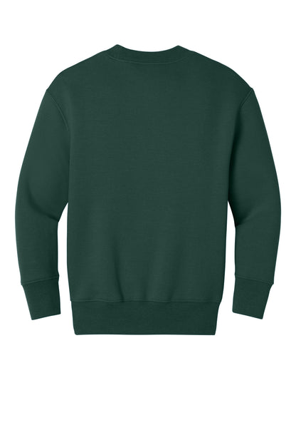 Port & Co Youth Core Fleece Crewneck Pocket Sweatshirt PC78YPKT