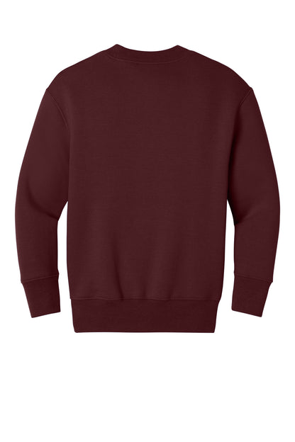 Port & Co Youth Core Fleece Crewneck Pocket Sweatshirt PC78YPKT
