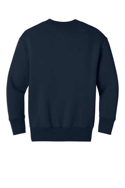 Port & Co Youth Core Fleece Crewneck Pocket Sweatshirt PC78YPKT